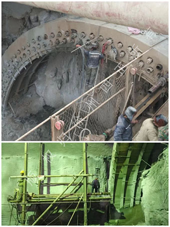 太原枢纽Φ159管棚一次性穿越140米(图1)